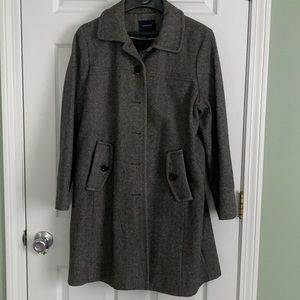 Land’s End Wool Pea Coat.